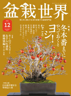 雑誌 ジャンル盆栽世界 2021年12月号