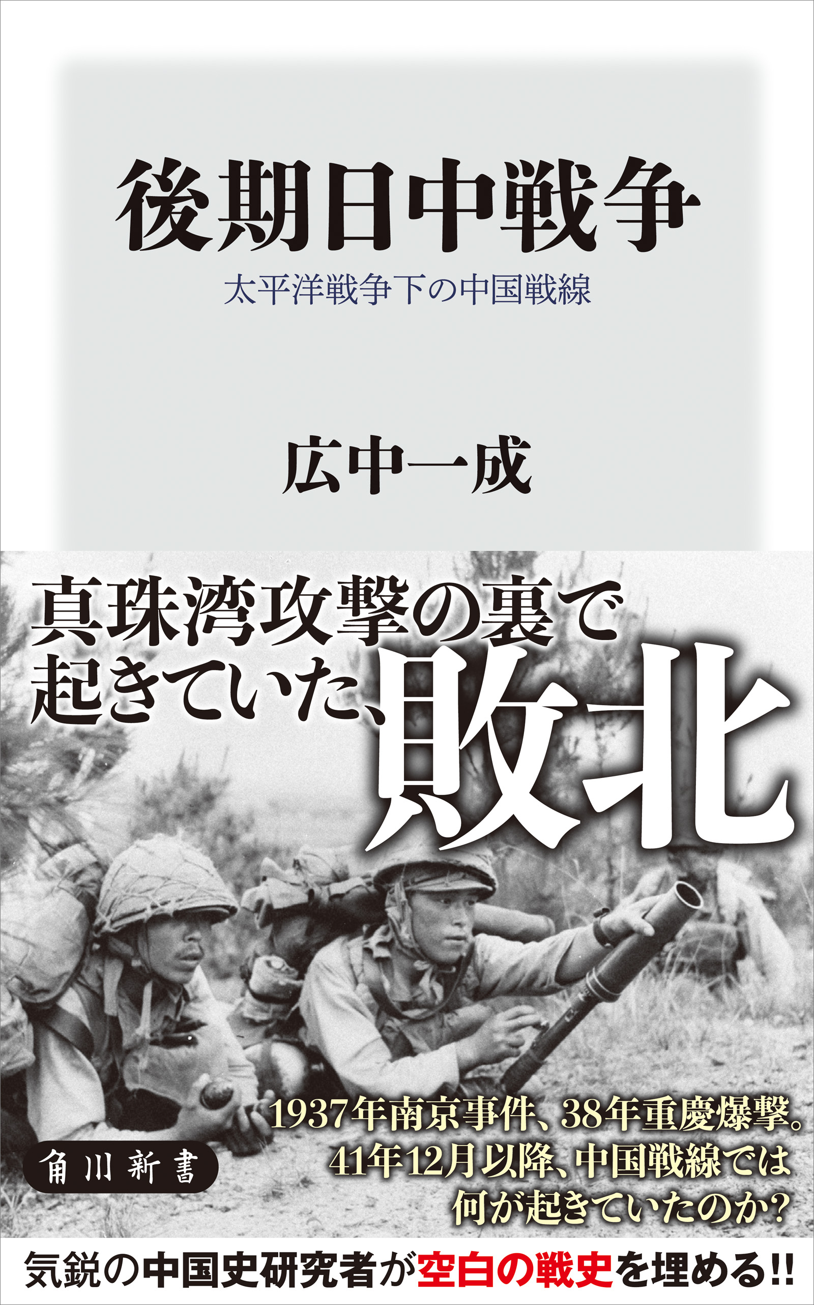 後期日中戦争 太平洋戦争下の中国戦線 - 広中一成 - ビジネス・実用書・無料試し読みなら、電子書籍・コミックストア ブックライブ