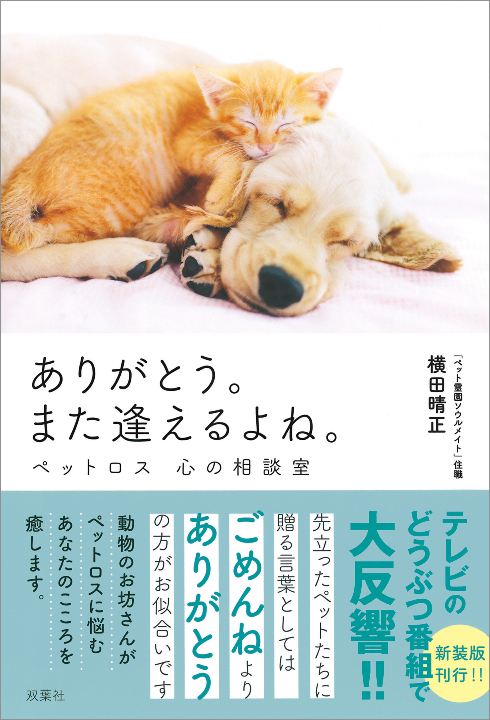 ありがとう また逢えるよね ペットロス 心の相談室 増補改訂版 横田晴正 漫画 無料試し読みなら 電子書籍ストア ブックライブ