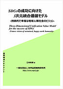 SDGsの成功に向けた3次元統合価値モデル 持続的で幸福な地球人類社会の未来ビジョン