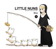 LITTLE NUNS NUNS AND DUCKS ART BOOK 2
