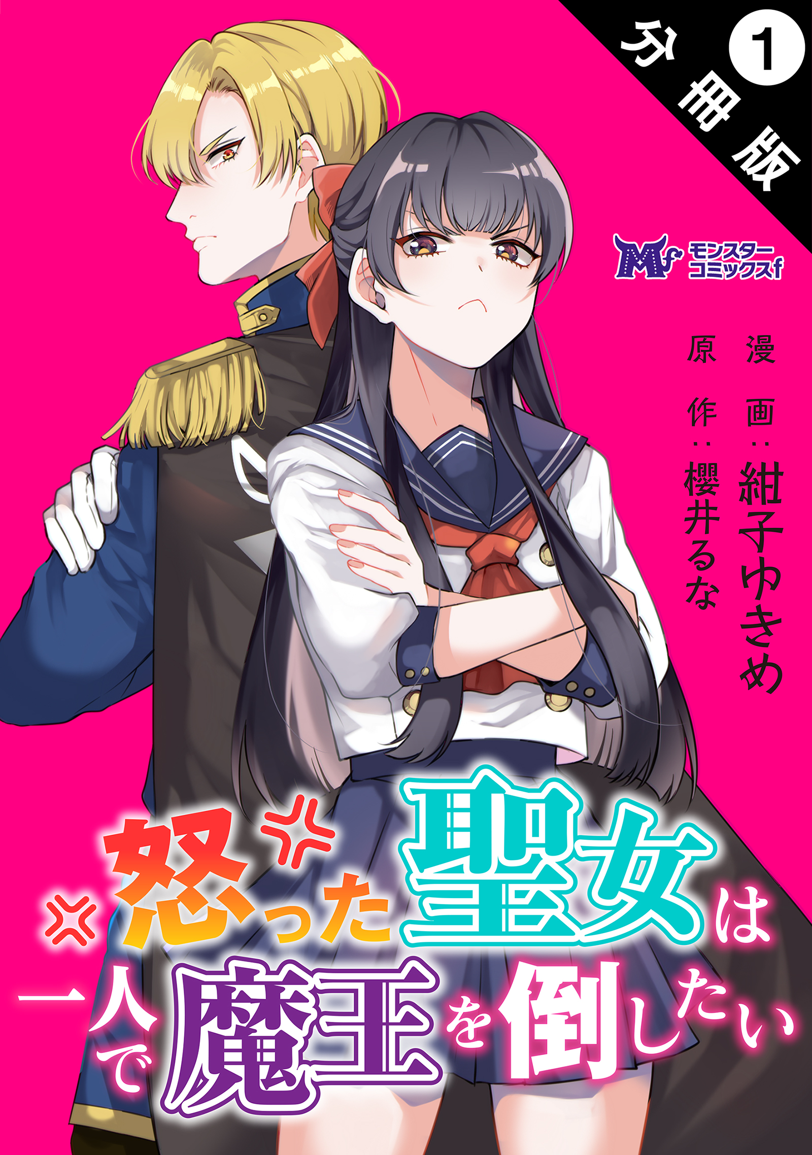 怒った聖女は一人で魔王を倒したい（コミック） 分冊版 ： 1 | ブックライブ