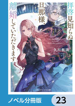 拝啓見知らぬ旦那様、離婚していただきます【ノベル分冊版】　23 - 久川航璃/あいるむ - 小説・無料試し読みなら、電子書籍・コミックストア ブックライブ