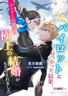 世界で有名なパイロットに見つかった結果、ひとすじの恋から極上の結婚がもたらされました。【分冊版】1