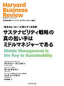 サステナビリティ戦略の真の担い手はミドルマネジャーである