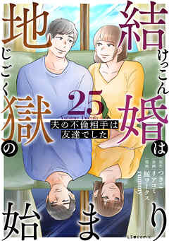 結婚は地獄の始まり　25　夫の不倫相手は友達でした