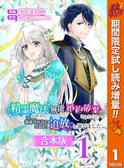 【期間限定　試し読み増量版】【合本版】精霊魔法が使えない無能だと婚約破棄されたので、義妹の奴隷になるより追放を選びました 1