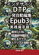 インデザイン［DTP］一発自動編集［EPUB3］実践備忘録──速攻ルビ技、超速縦中横設定、使えるマクロ・スクリプト秘録