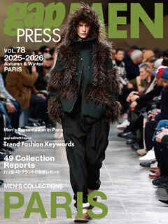2025-26 A/W gap PRESS MEN vol.78 PARIS