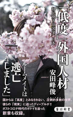 「低度」外国人材　移民焼き畑国家、日本