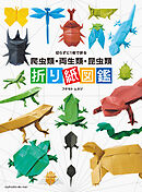 切らずに1枚で折る　爬虫類・両生類・昆虫類　折り紙図鑑