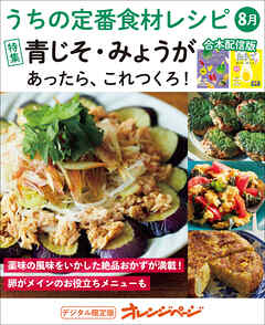 うちの定番食材レシピ8月