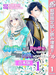 【期間限定　試し読み増量版】【合本版】精霊魔法が使えない無能だと婚約破棄されたので、義妹の奴隷になるより追放を選びました 1