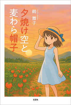 夕焼け空と麦わら帽子