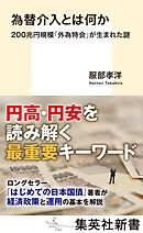 為替介入とは何か　200兆円規模「外為特会」が生まれた謎