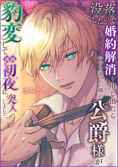 没落したので婚約解消を申し出たらいつも涼しい顔の公爵様が豹変して強制初夜に突入しました