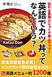 英語でカツ丼ってなんていう？　伝わる英語メニューで売上アップ！