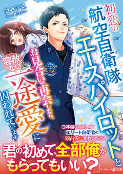 初恋の航空自衛隊エースパイロットとお見合いで再会したら、容赦ない一途愛に囚われています