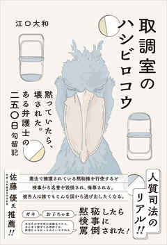 取調室のハシビロコウ　：黙っていたら、壊された。ある弁護士の二五〇日勾留記