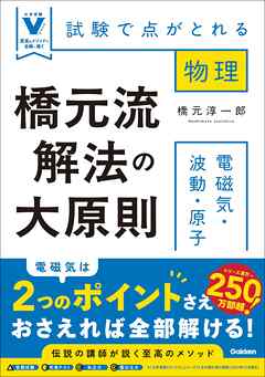 橋元流解法の大原則 電磁気・波動・原子 試験で点がとれる物理