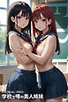 学校で噂の美人姉妹【FREE】