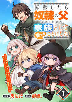 【期間限定　無料お試し版】転移したら奴隷の父になったけど、家族として愛でることにした～実は勇者と魔王と聖女だった子供たちの力がとんでもスキルで使えたので最強です～【分冊版】1巻