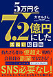 ５万円を７．２億円にしたズルい起業術