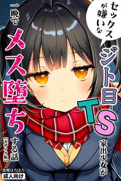 セックスが嫌いなジト目TS家出少女が一晩でメス堕ちする話【モザイク版】
