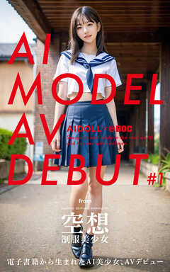 AI MODEL AV DEBUT ＃1 from 空想制服美少女