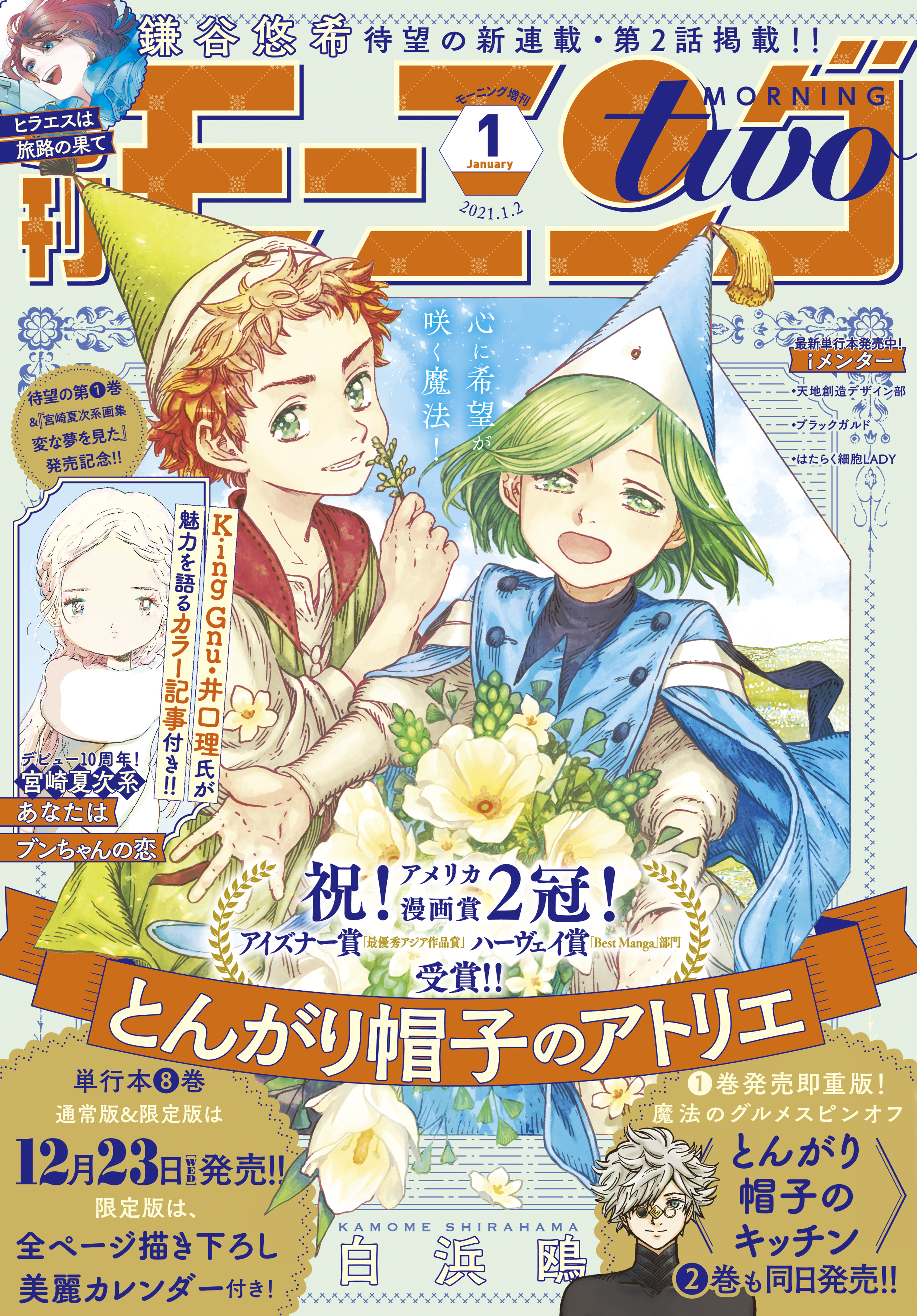 月刊モーニング ツー 21年1月号 年11月21日発売 漫画 無料試し読みなら 電子書籍ストア ブックライブ