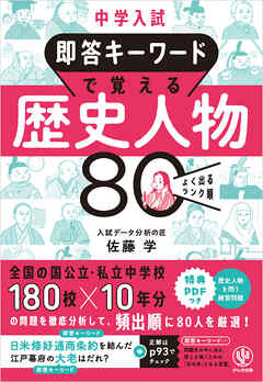 中学入試  即答キーワードで覚える  歴史人物 80