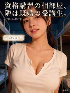 資格講習の相部屋、隣は既婚の受講生。 ～二段ベッドの下～