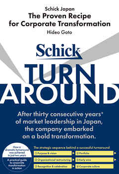 TURNAROUND　Schick Japan　The Proven Recipe for Corporate Transformation