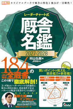 レーダーチャート式 厩舎名鑑2027-2028