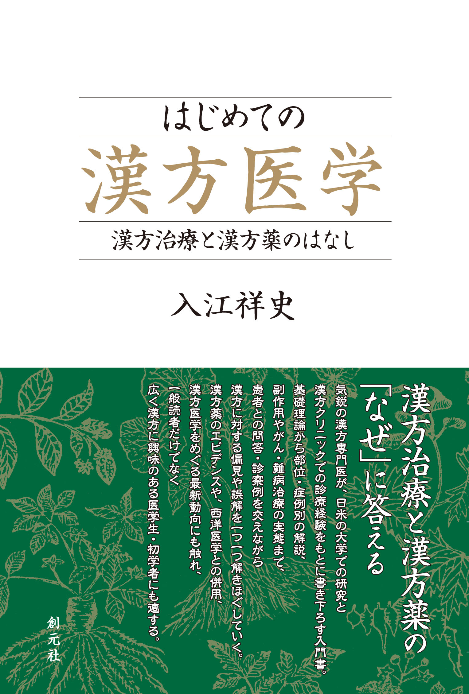 はじめての漢方医学 漢方治療と漢方薬のはなし - 入江祥史 - ビジネス・実用書・無料試し読みなら、電子書籍・コミックストア ブックライブ