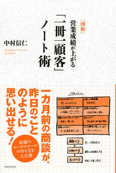 ［図解］営業成績が上がる「一冊一顧客」ノート術