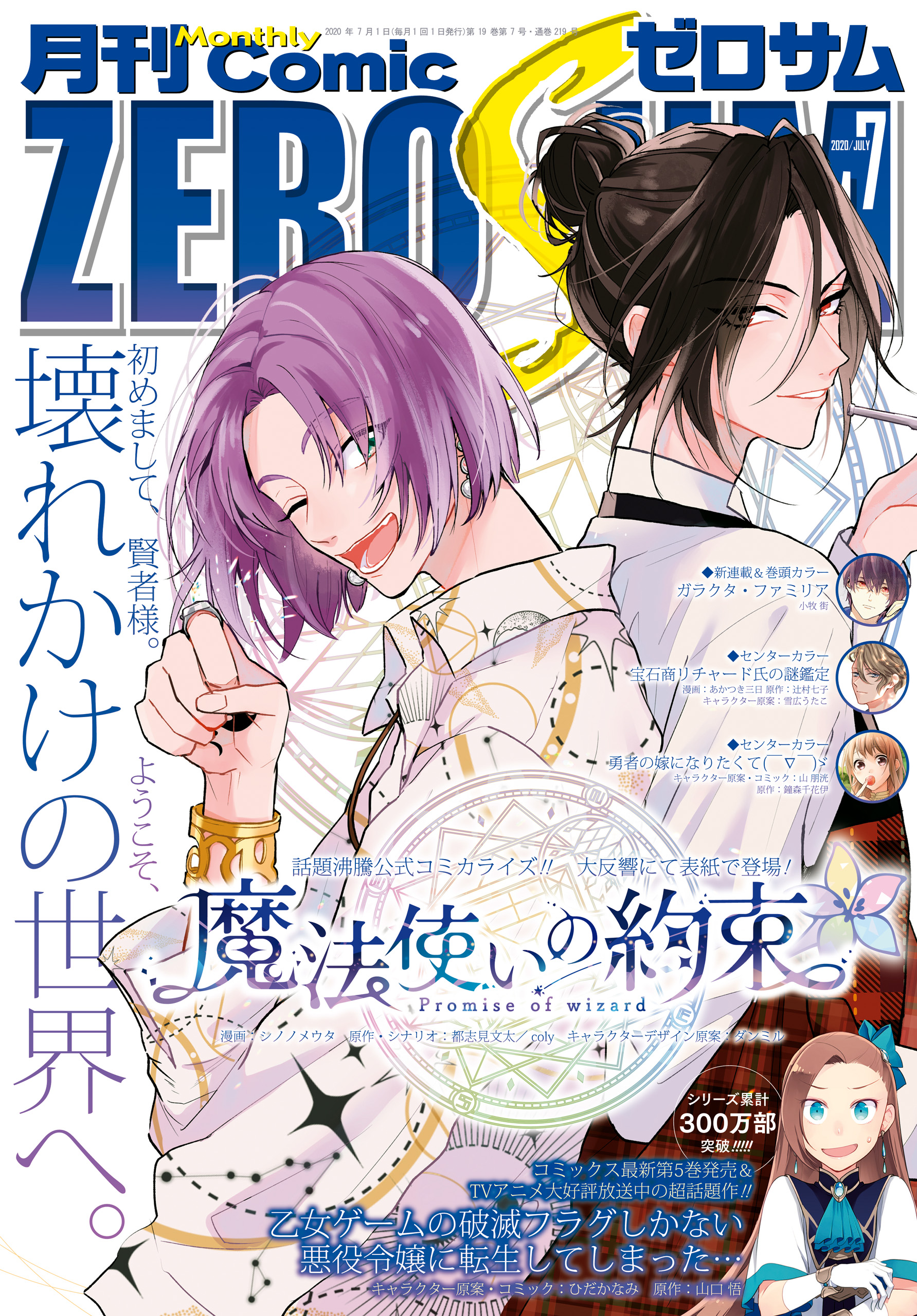 Comic ZERO-SUM (コミック ゼロサム) 2020年7月号[雑誌