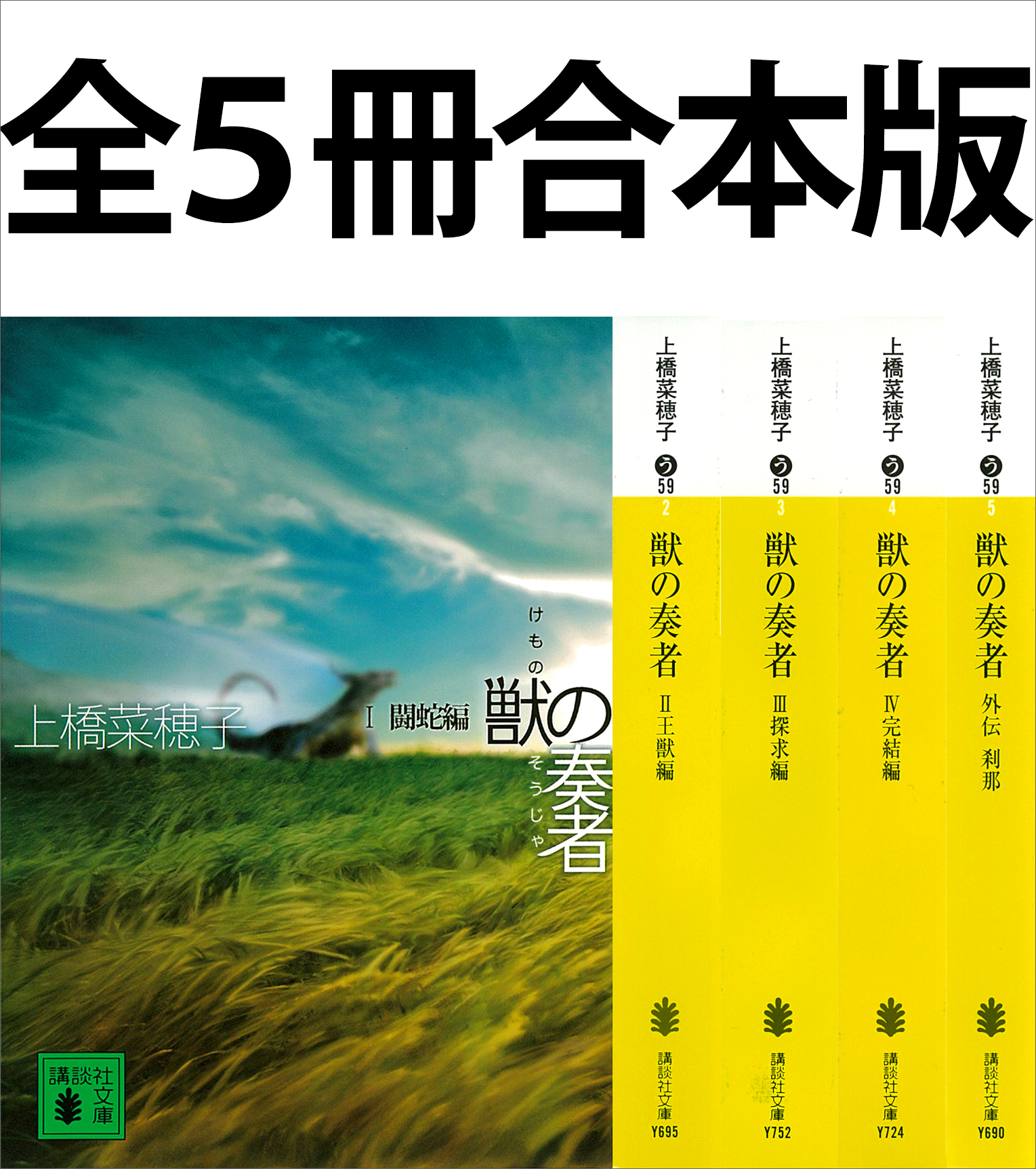 獣の奏者 全５冊合本版 上橋菜穂子 漫画 無料試し読みなら 電子書籍ストア ブックライブ