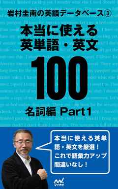 岩村圭南の英語データベース３ 本当に使える英単語 英文100 名詞編part1 漫画 無料試し読みなら 電子書籍ストア Booklive