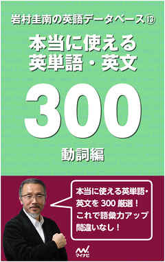 岩村圭南の英語データベース１３　本当に使える英単語・英文300　動詞編