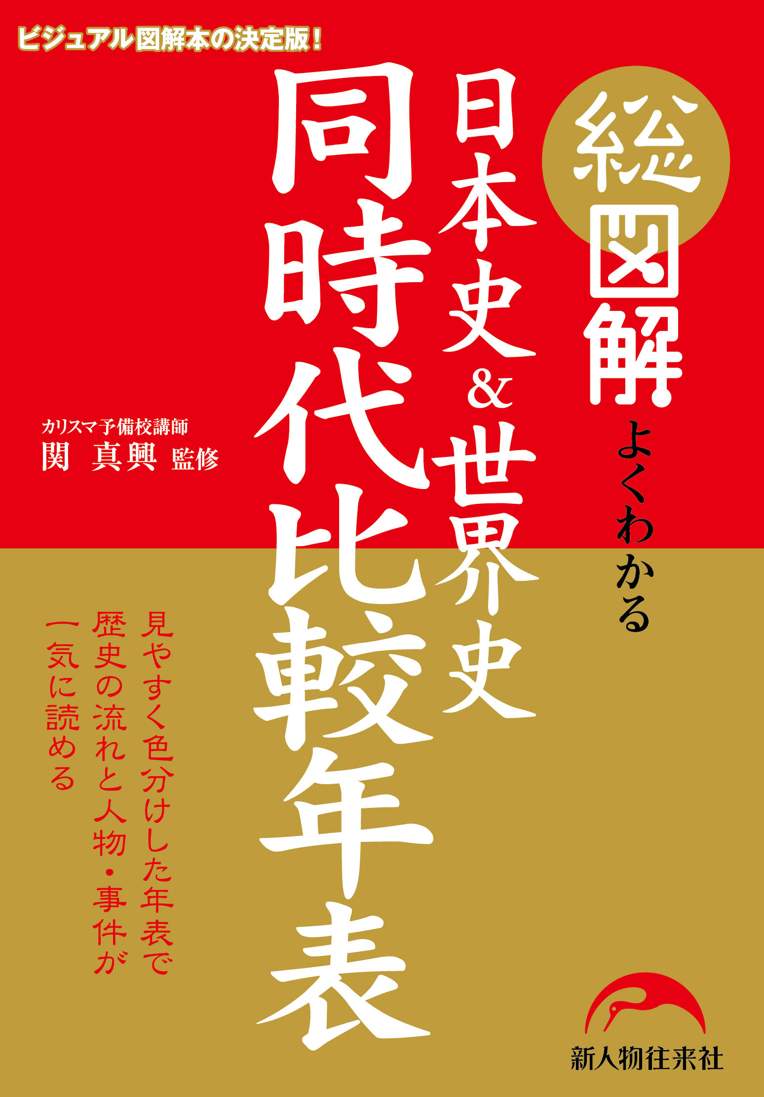 よくわかる　同時代比較年表　歴史・年表研究会/関真興　漫画・無料試し読みなら、電子書籍ストア　ブックライブ　総図解　日本史＆世界史