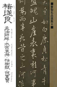 書聖名品選集（6）チョ遂良 : 孟法師碑・太宗哀冊・枯樹賦・倪寛賛