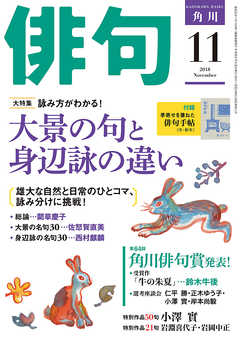俳句　２０１８年１１月号