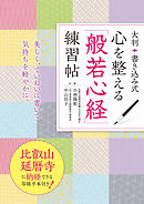 大判 書き込み式 心を整える「般若心経」練習帖