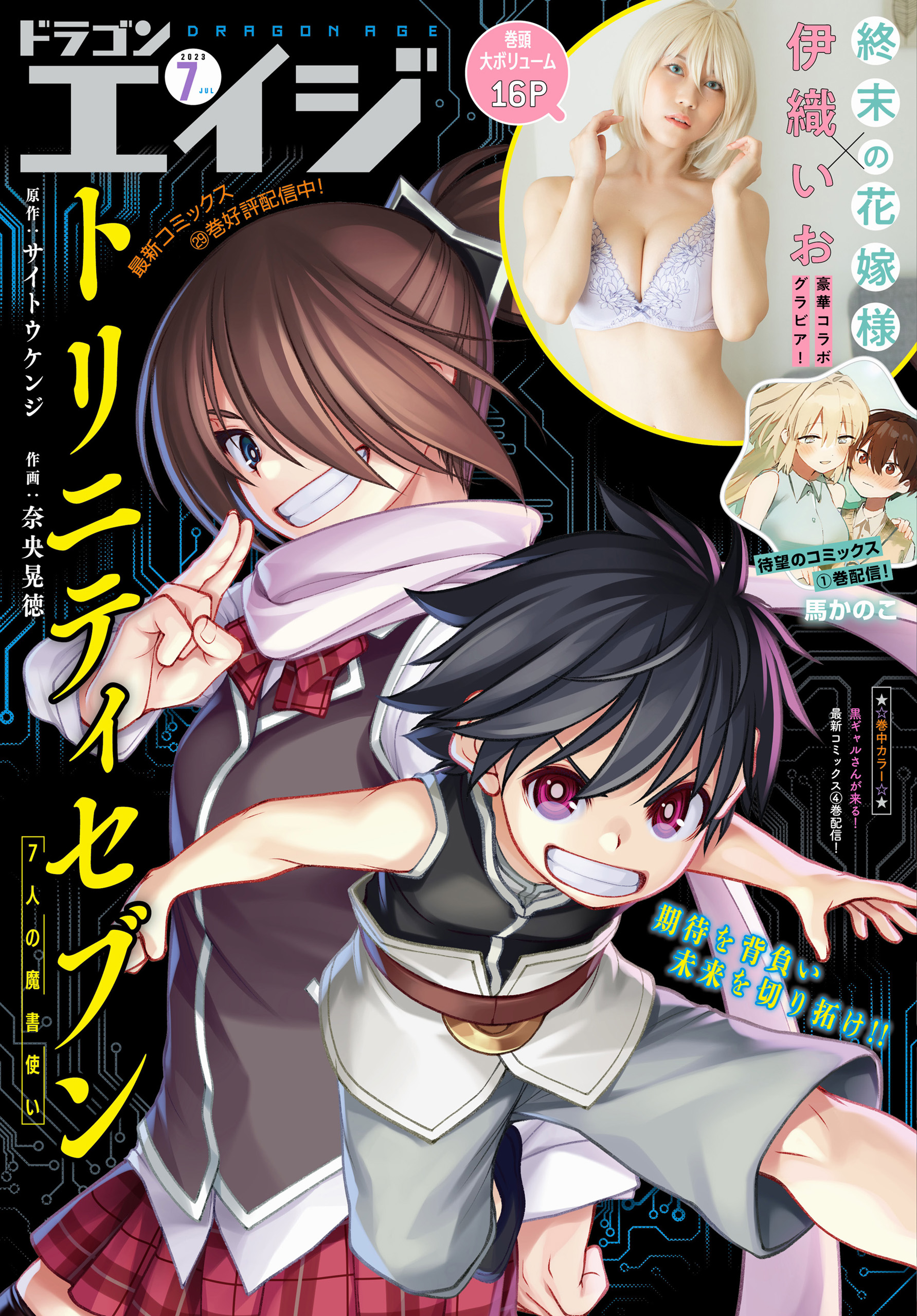 マケン姫っ！ 月刊ドラゴンエイジ2023年6月号 付録 両面ポスター 武田弘光