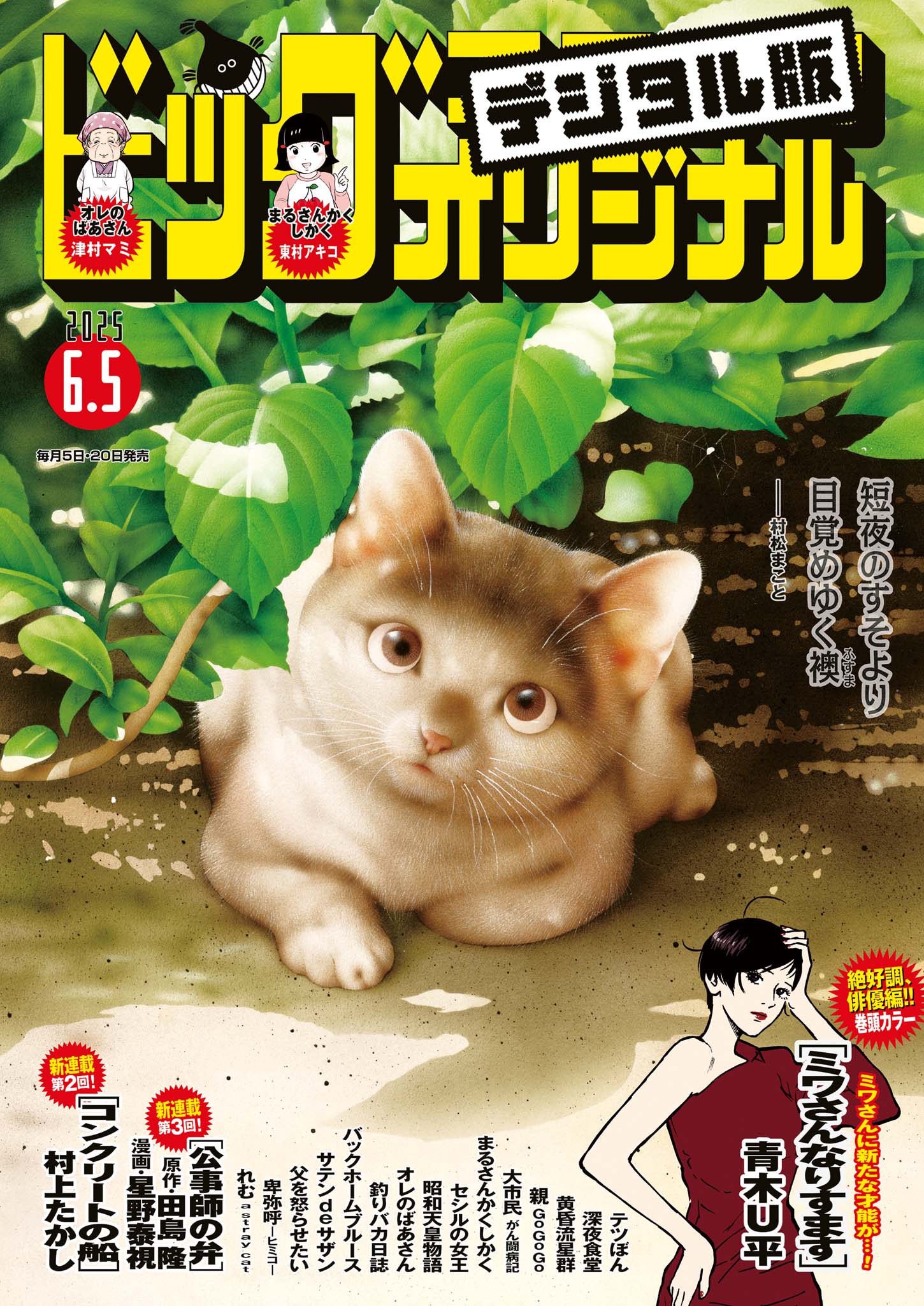 日吉ルミコ無修正 ビッグコミックオリジナル 2025年11号（2025年5月20日発売)（最新刊） - ビッグコミックオリジナル編集部/青木U平 -  青年マンガ・無料試し読みなら、電子書籍・コミックストア ブックライブ