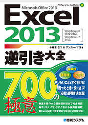 Excel 2013逆引き大全 700の極意