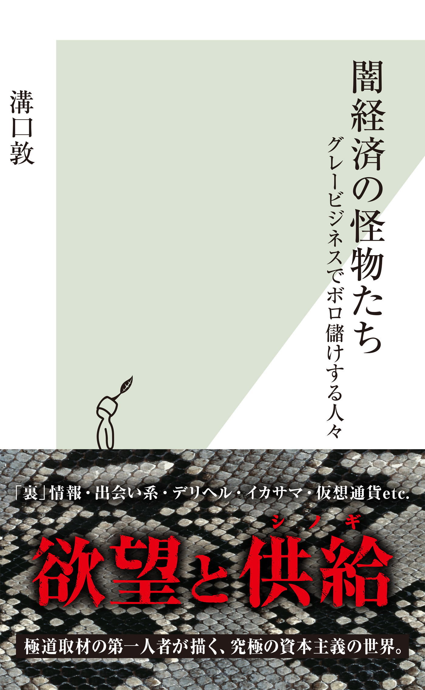 闇経済の怪物たち グレービジネスでボロ儲けする人々 漫画 無料試し読みなら 電子書籍ストア ブックライブ