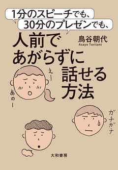 １分のスピーチでも、30分のプレゼンでも、人前であがらずに話せる方法