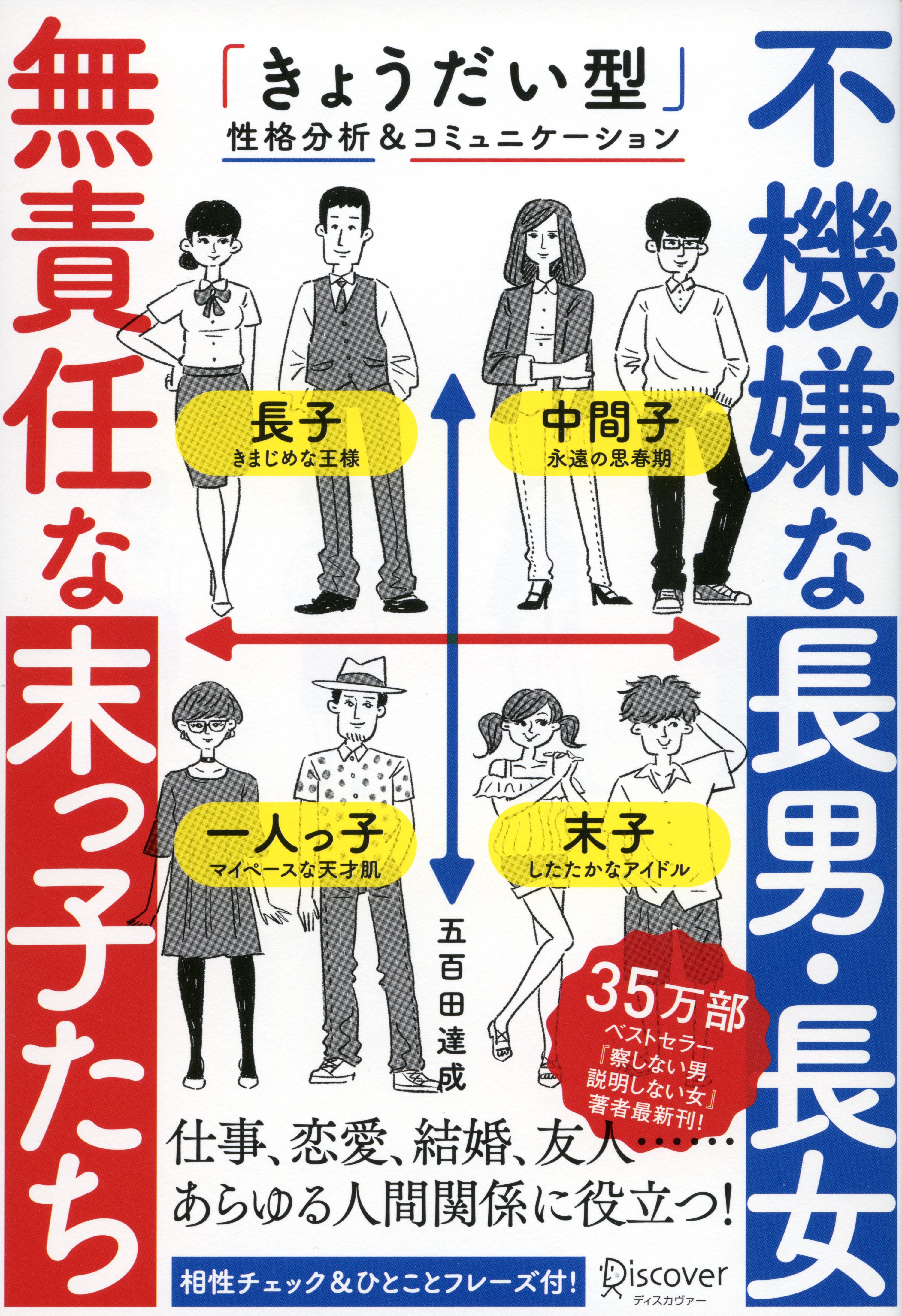 不機嫌な長男・長女 無責任な末っ子たち【目的別で読み方がわかる